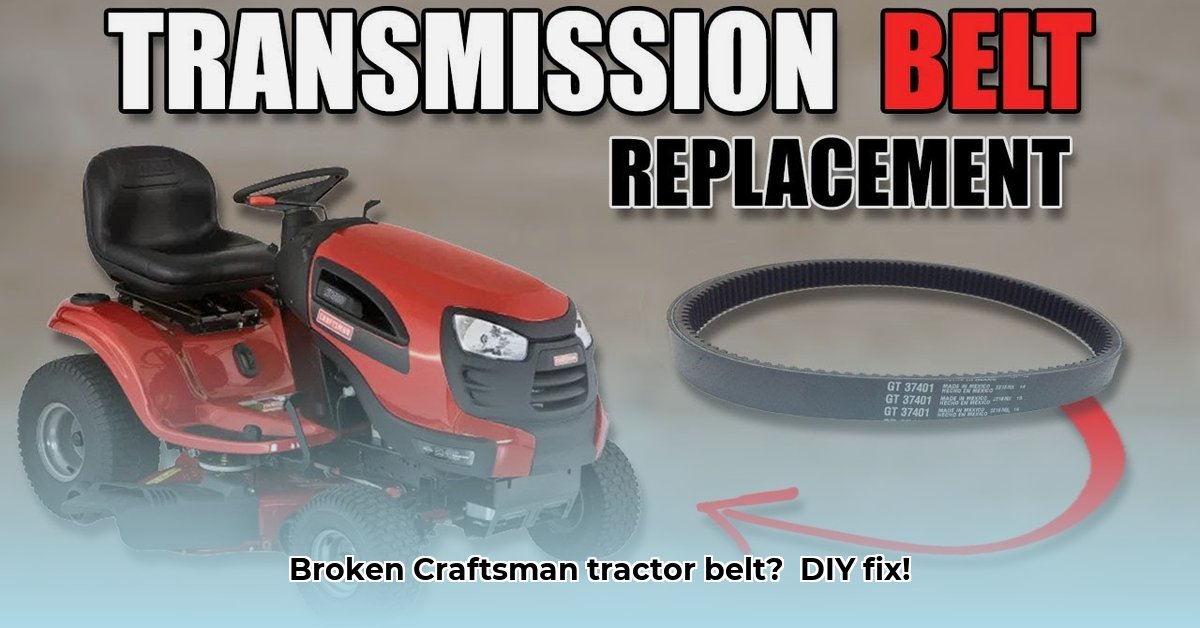 craftsman-tractor-drive-belt-replacement